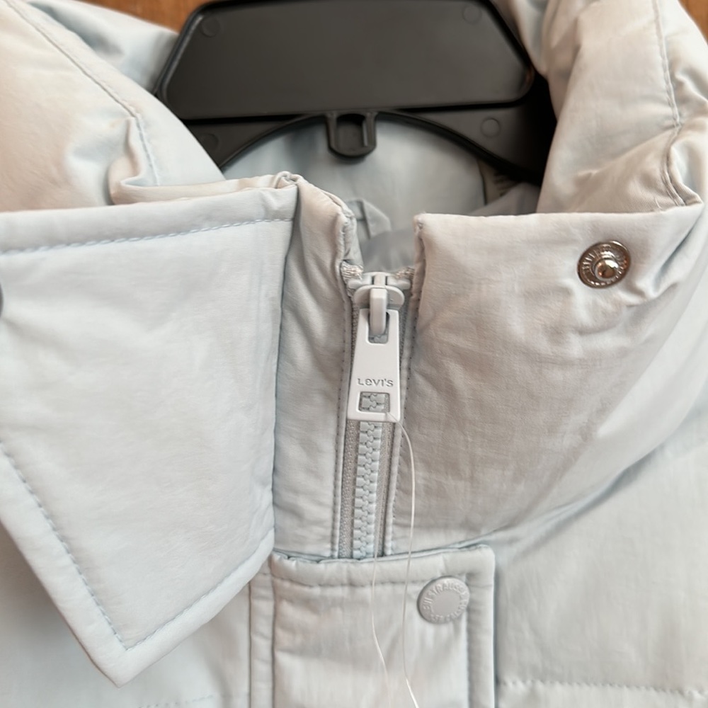 NWT Levi’s Cinch Waist Puffer Jacket XXL - Picture 5 of 12